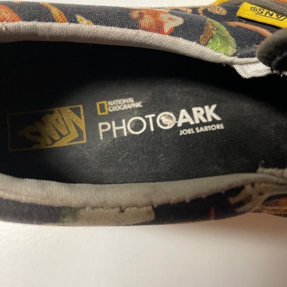 Slip-On VANS X National Geographic Photo Ark Joel Sartore WOMEN’S Shoes US 4.5 - Picture 4 of 4